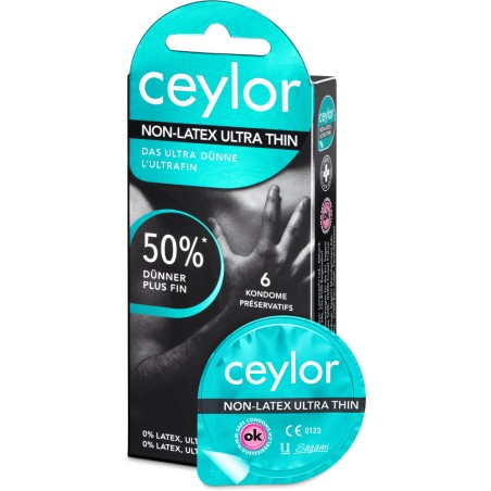 Ceylor Ultra Fin - sans latex (6/100 préservatifs)