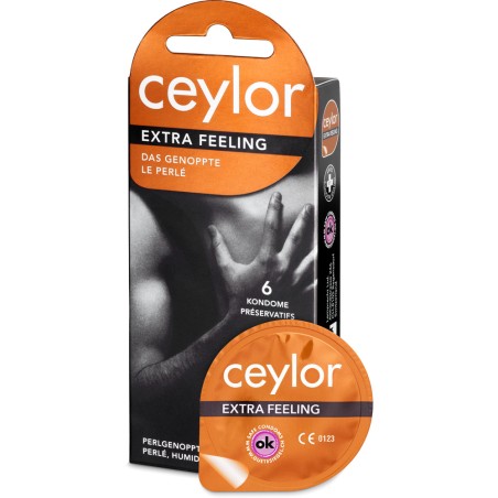 Ceylor Extra Feeling - Beaded (6 condoms)