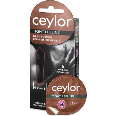 Ceylor Tight Feeling - Étroit (6/100 préservatifs)