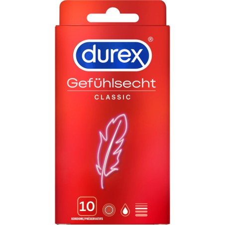Durex Feeling Sensual Classic (10/20/40 condoms)