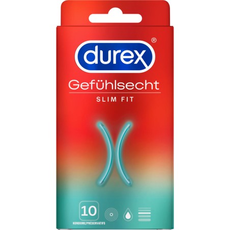 Durex Feeling Sensual Slim Fit (10 preservativi)