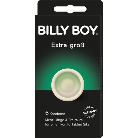 Billy Boy XXL Extra large (6 préservatifs)