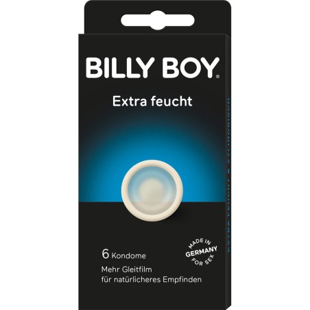 Billy Boy Extra lubrifié (6 préservatifs)