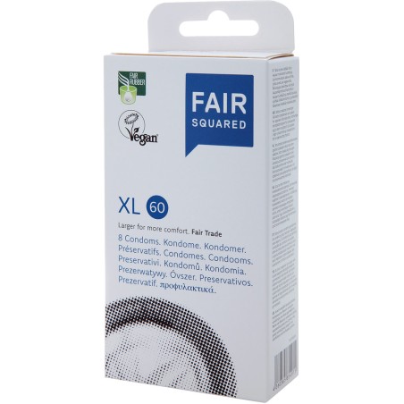 Fair Squared XL 60 (8 préservatifs)