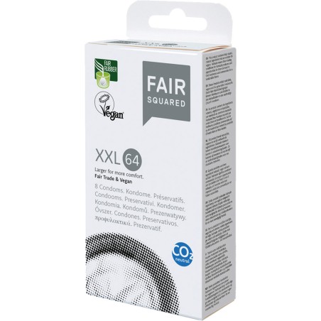 Fair Squared XXL 64 (8 condoms)