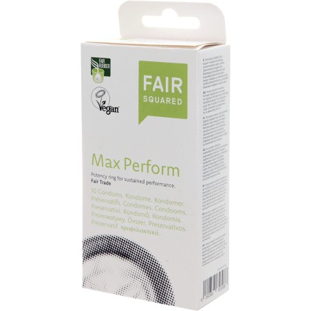 Fair Squared Max Perform (10 préservatifs)