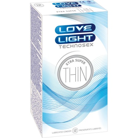 Love Light Technosex Xtra Super Thin (12 condoms)