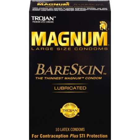 Trojan Magnum BareSkin (10 préservatifs)