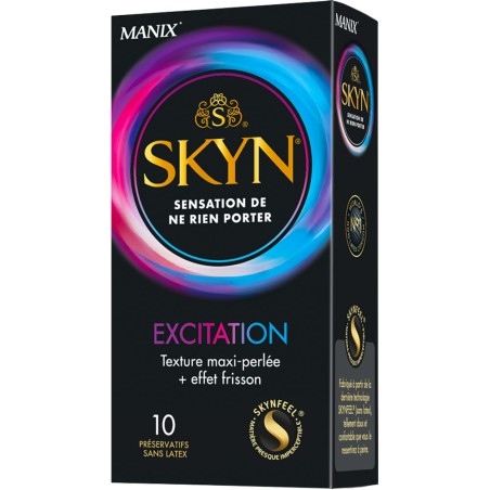 Manix Skyn Excitation - sans latex (10 préservatifs)