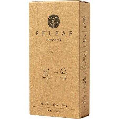 Releaf - Vegan and Fair Trade (9 condoms)