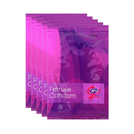 Femidom FC2 - Préservatif féminin (5 préservatifs)