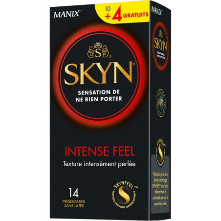 Manix Skyn Intense Feel - sans latex (14 préservatifs)