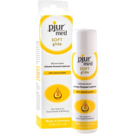 Pjur Med Soft Glide - Lubrificante a base di silicone (100 ml)
