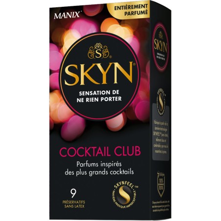 Manix Skyn Cocktail Club - non-latex (9 Condoms)