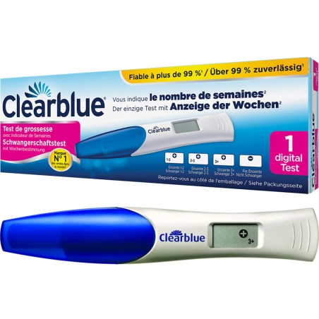 Clearblue Digital - Test de grossesse avec affichage de semaines