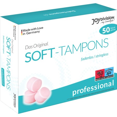 JoyDivision Soft-Tampons Professional (50 pièces)