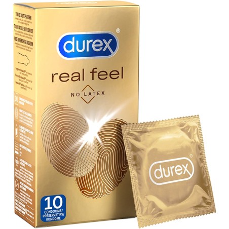 Durex Real Feel - sans latex (10 préservatifs)